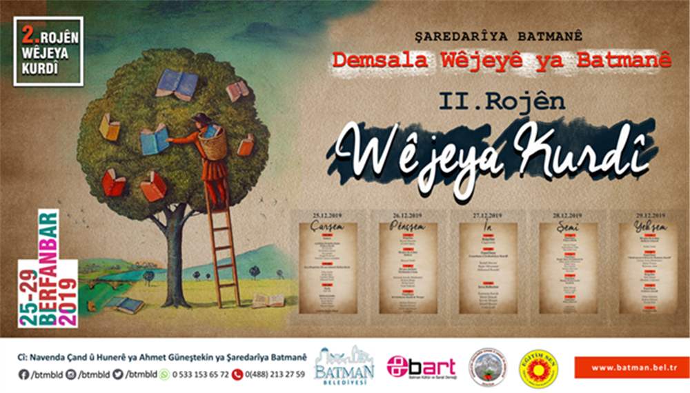 Batman Edebiyat G&uuml;nleri program k&uuml;rt&ccedil;e