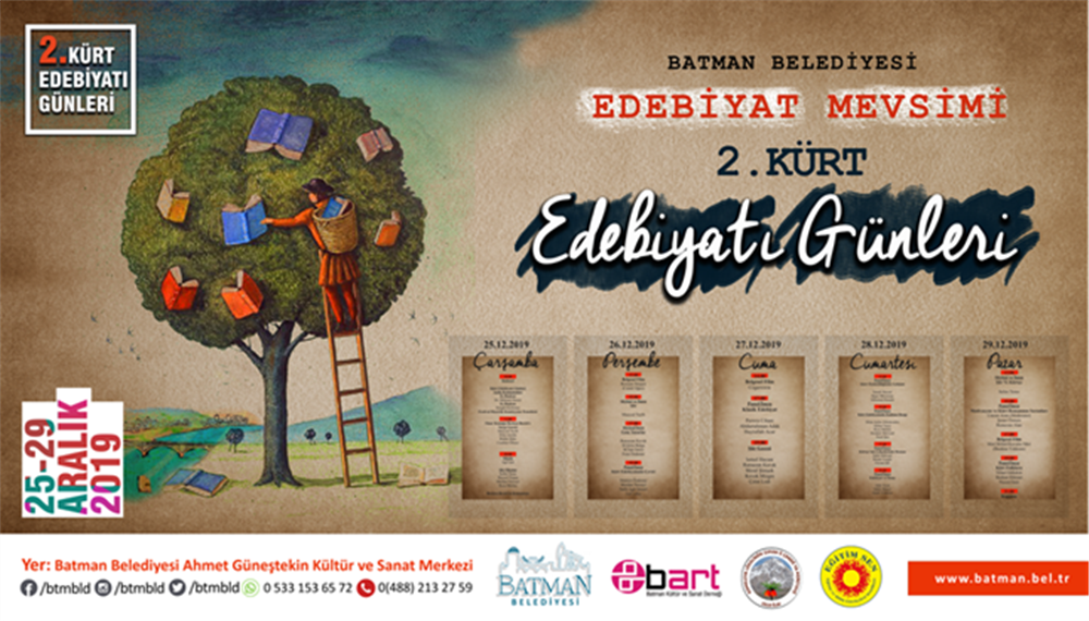 Batman Edebiyat G&uuml;nleri program t&uuml;rk&ccedil;e